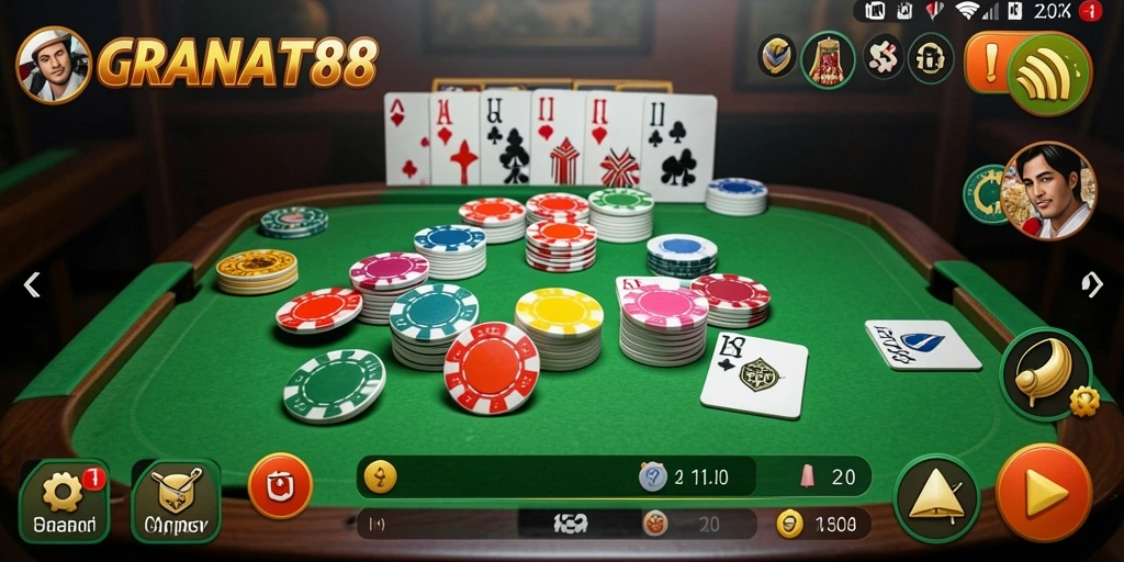 Tampilan gameplay yang seru dan interaktif dari GRANAT88.