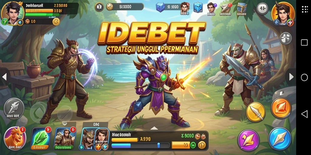 Tampilkan gameplay menegangkan dan strategi dalam IDEBET.