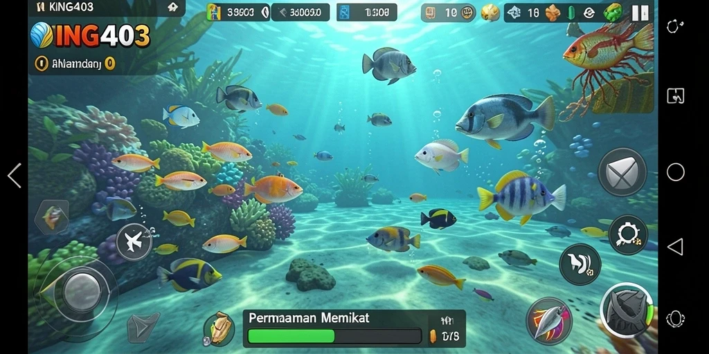 Gameplay seru memancing ikan di KING403, nikmati pengalaman nyata.