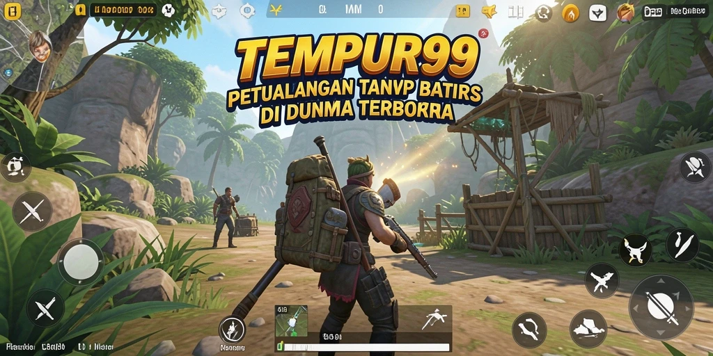 Gameplay memukau dalam dunia terbuka TEMPUR99.